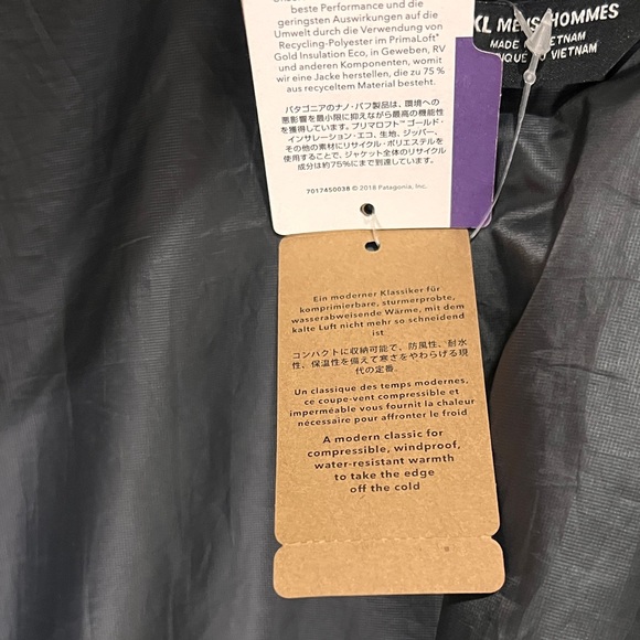 Patagonia Nano Puff Jacket Men’s XL Forge Grey PRIMALOFT - Picture 7 of 15